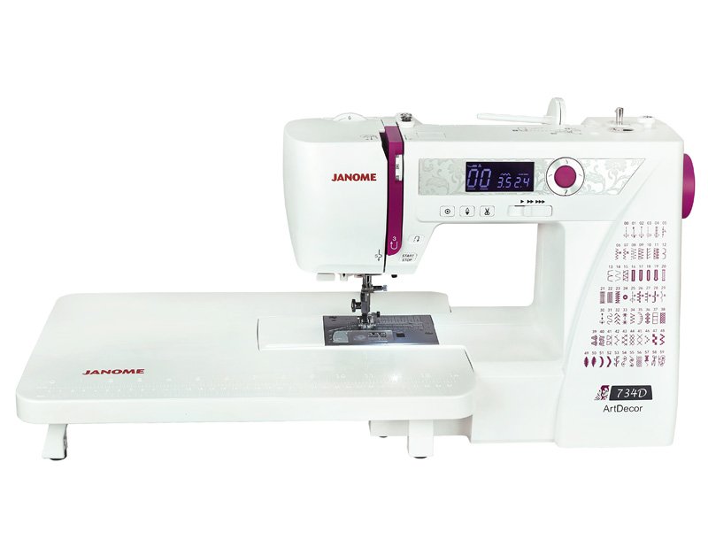 Швейная машина Janome ArtDecor 734D — изображение 15