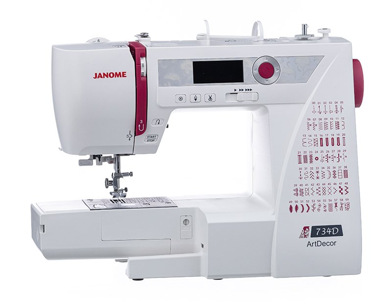 Швейная машина Janome ArtDecor 734D — изображение 6