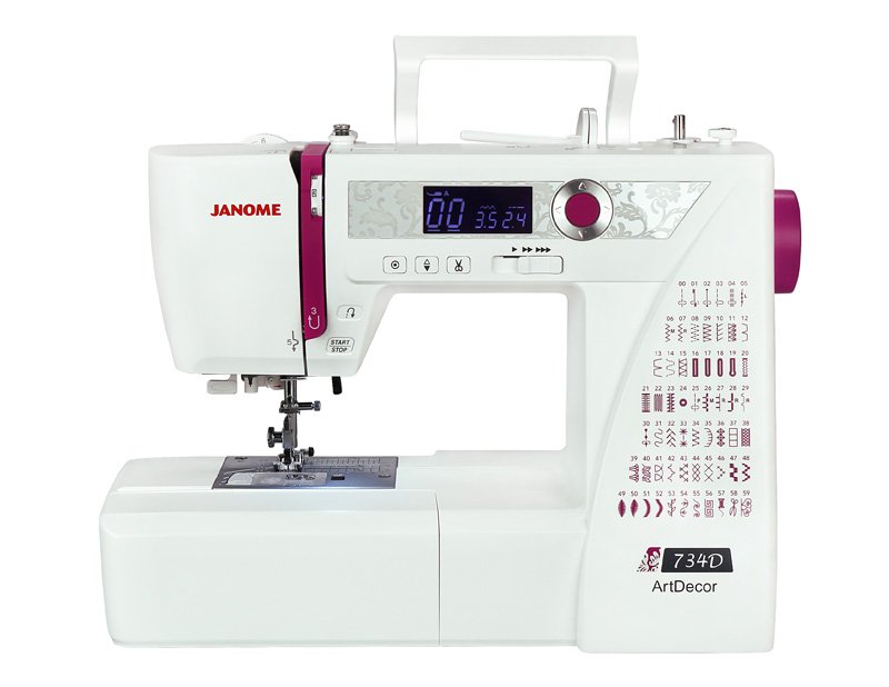 Швейная машина Janome ArtDecor 734D — изображение 2