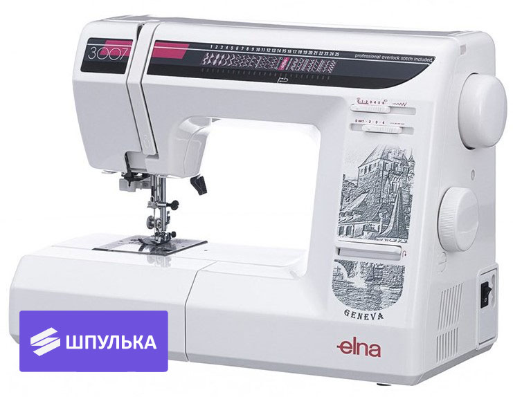 На этой машине ваши проекты будут элегантными - Швейная машина Elna 3007 — изображение 4
