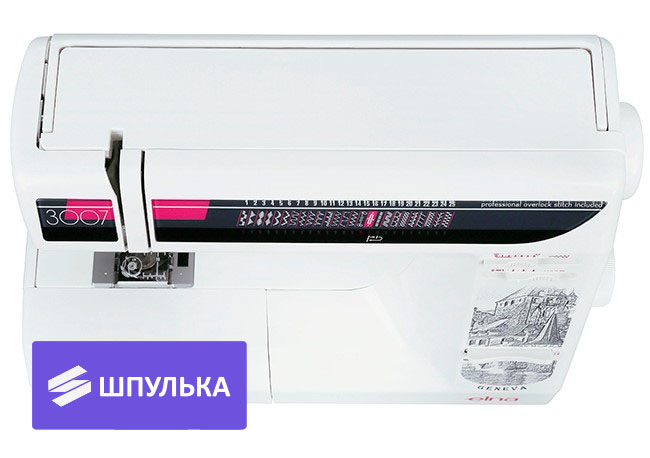 На этой машине ваши проекты будут элегантными - Швейная машина Elna 3007 — изображение 3