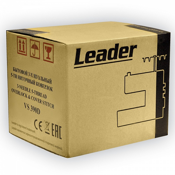 Отличное качество по невысокой цене - Коверлок Leader VS 390D — изображение 9