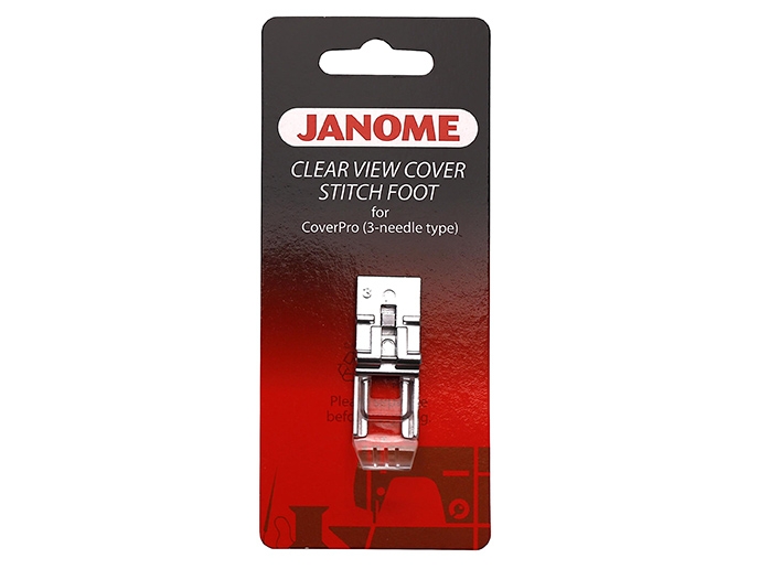 Лапка Janome прозрачная для распошивальных машин (блистер) J795-818-107 — изображение 6