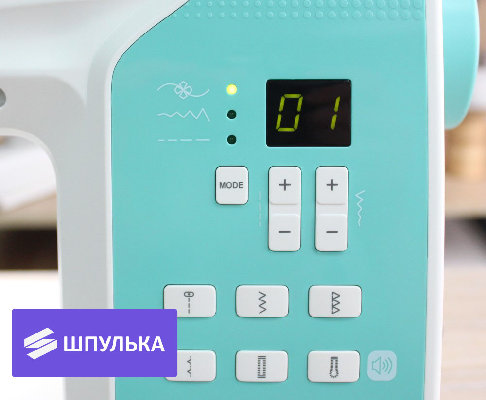 Оснащена горизонтальным челноком и новым двигателем - Швейная машина Aurora Style 100 — изображение 4