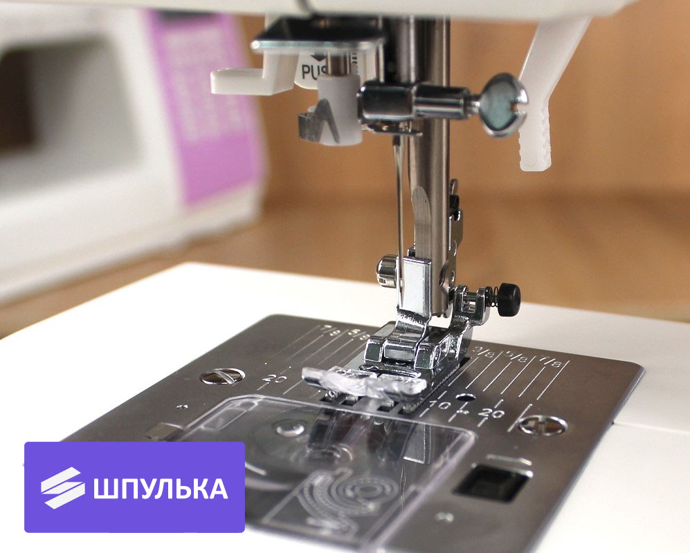 Оснащена горизонтальным челноком и новым двигателем - Швейная машина Aurora Style 100 — изображение 8