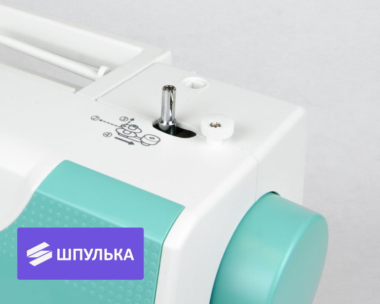 Оснащена горизонтальным челноком и новым двигателем - Швейная машина Aurora Style 100 — изображение 6