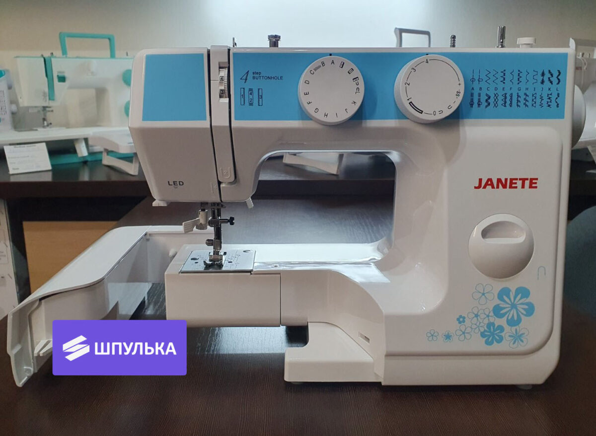 Швейная машина Janete 989 (голубая) - простая и надежная машина ! — изображение 7