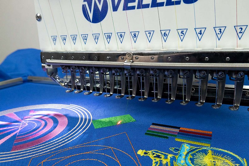 Промышленная вышивальная машина Velles VE 21C-TS2 NEXT — изображение 14