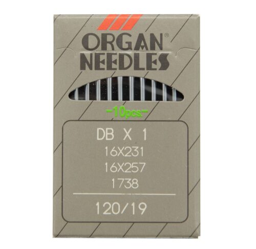 Иглы промышленные Organ DBx1 №120 10 шт.