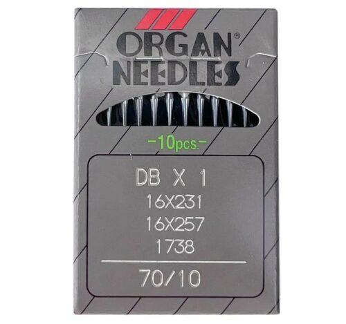 Иглы промышленные Organ DBx1 №70 10 шт.
