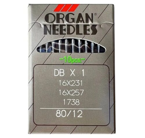 Иглы промышленные Organ DBx1 №80 10 шт.