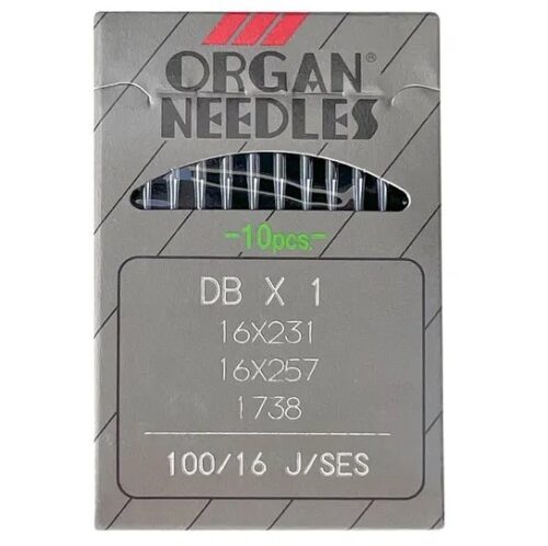 Иглы промышленные Organ DBx1 SES №100 10 шт.