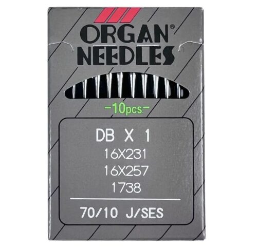 Иглы промышленные Organ DBx1 SES №70 10 шт.