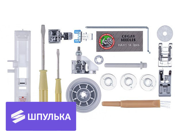 7 петель в режиме автомата и алфавит - Швейная машина Chayka New Wave 1740 — изображение 8