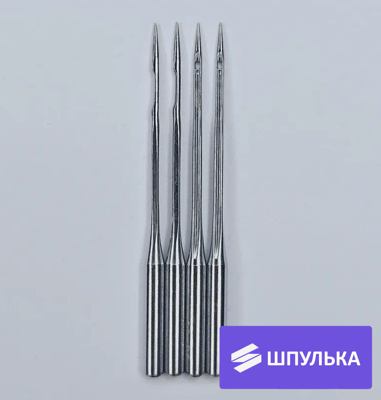 Иглы промышленные Groz-Beckert UYx128 GAS №90 RG 10 шт. — изображение 2