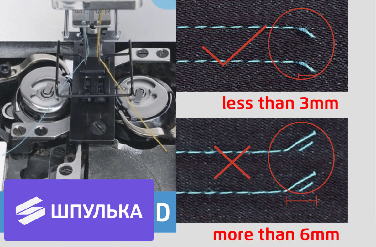 Прямострочная двухигольная промышленная швейная машина Jack JK-58420J-403E — изображение 5