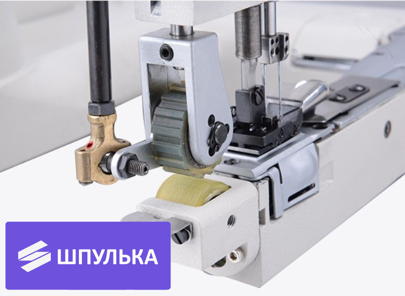 Двухигольная промышленная швейная машина цепного стежка Jack JK-T9270-12-2PL — изображение 6