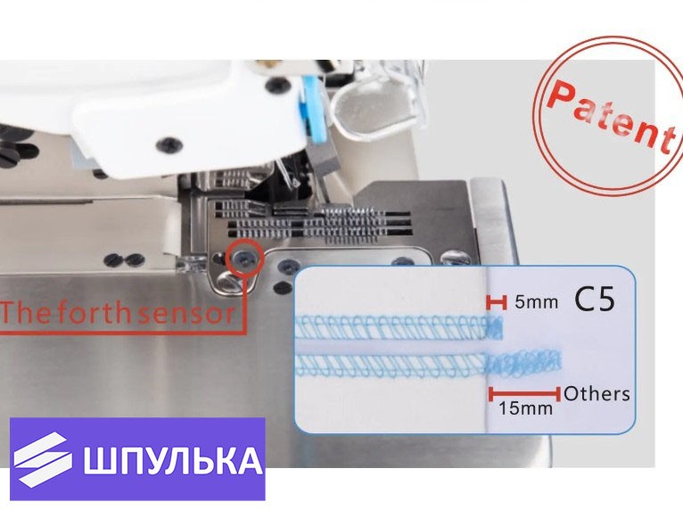 Промышленный оверлок Jack C5-4-M03/333/KS — изображение 3