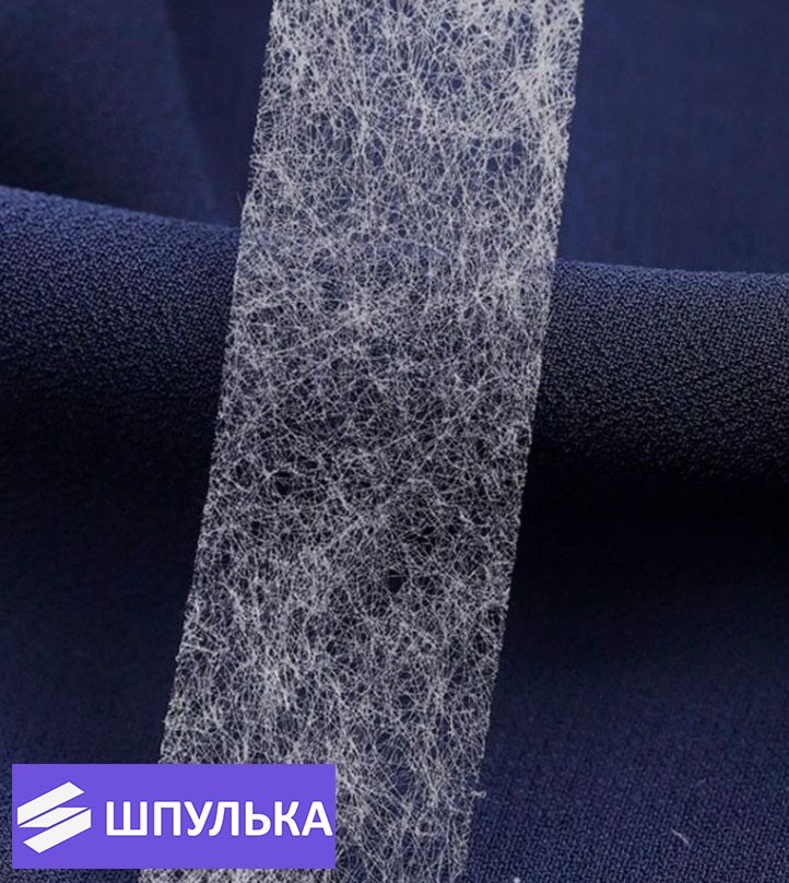 Клеевая паутинка 15 мм, цвет: белый (100 м) — изображение 3