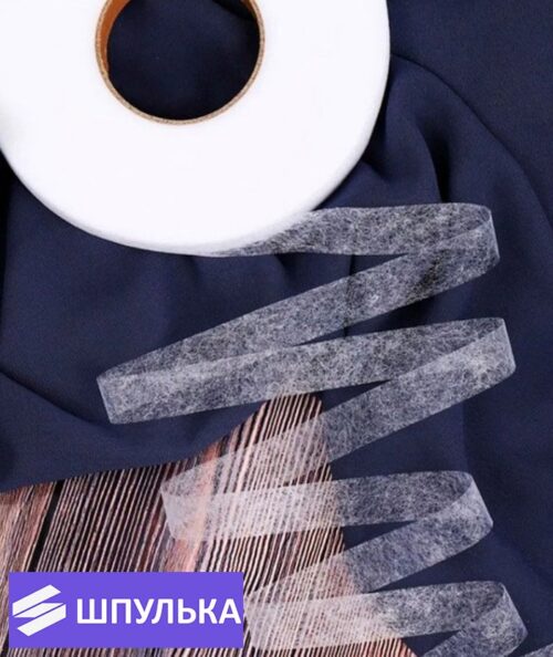 Клеевая паутинка 15 мм, цвет: белый (100 м)