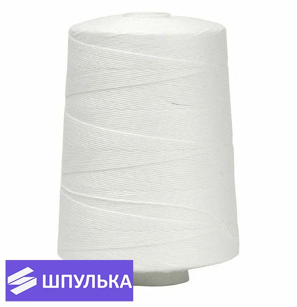 Нитки мешкозашивочные Красная нить 210ЛШ, 5000 м, цвет суровый (1 шт.)