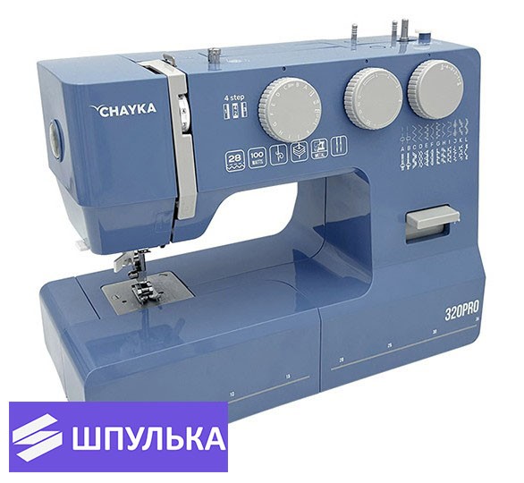 Качественные швы обеспечат 28 швейных операций - Швейная машина Chayka 320Pro — изображение 2