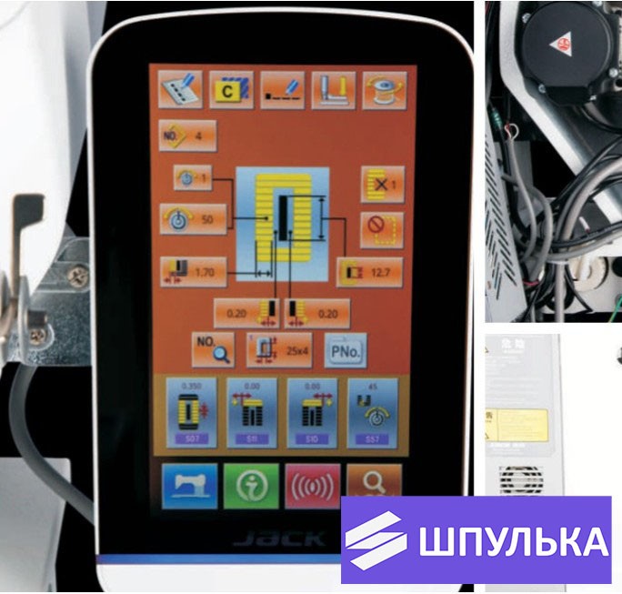 Промышленная петельная машина Jack JK-T1791GS-D — изображение 2