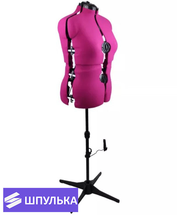 Манекен раздвижной женский Adjustoform Tailormade M р.48-58 Fuchsia — изображение 3