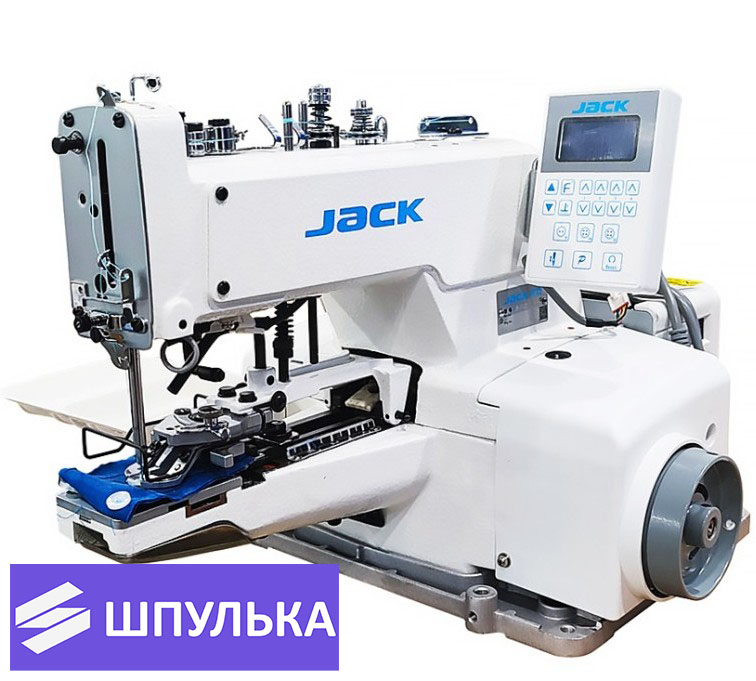 Промышленная пуговичная машина Jack JK-T1377Е-B