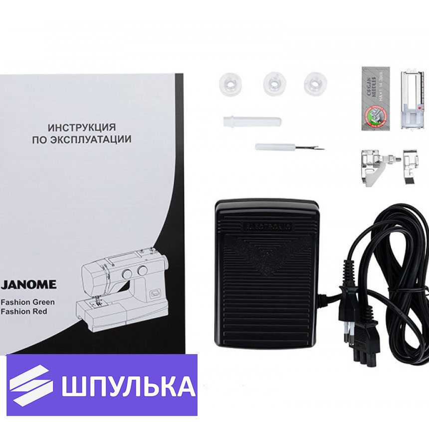 Швейная машина Janome Fashion Green — изображение 6