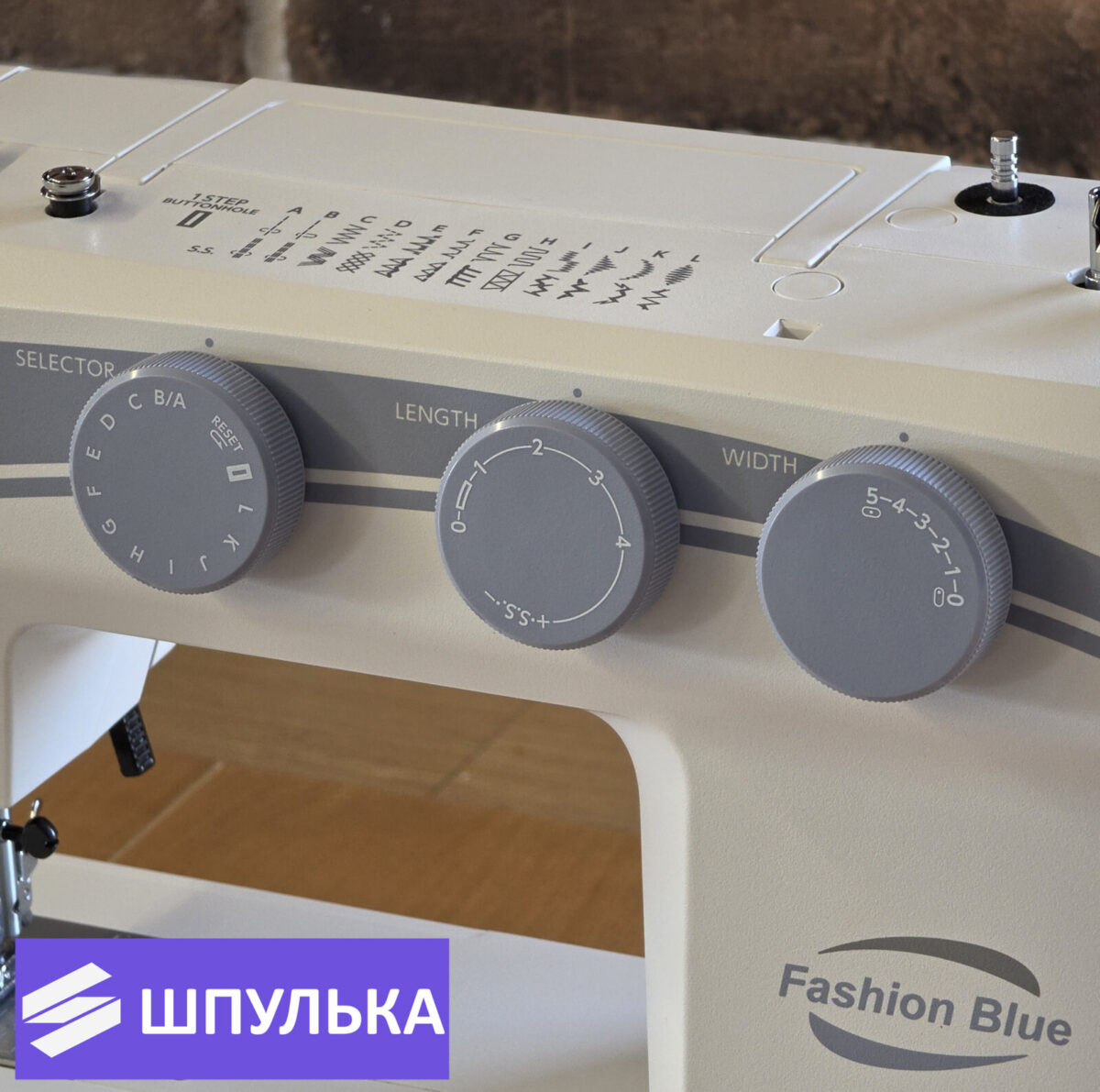 Швейная машина Janome Fashion Blue - Новая модель. Модный синий цвет ! — изображение 3