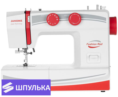 Швейная машина Janome Fashion Red - Шитьё в удовольствие!