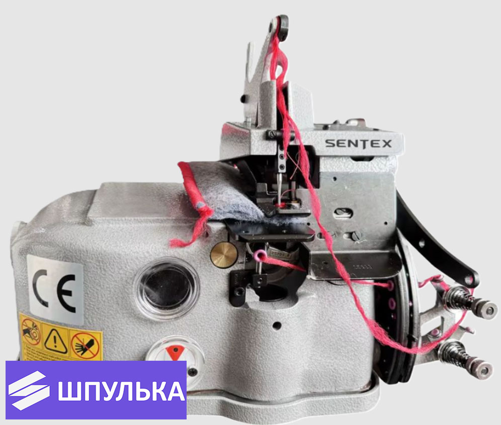Промышленный оверлок для ковровых покрытий Sentex ST-2502 - надёжная обработка плотных материалов!