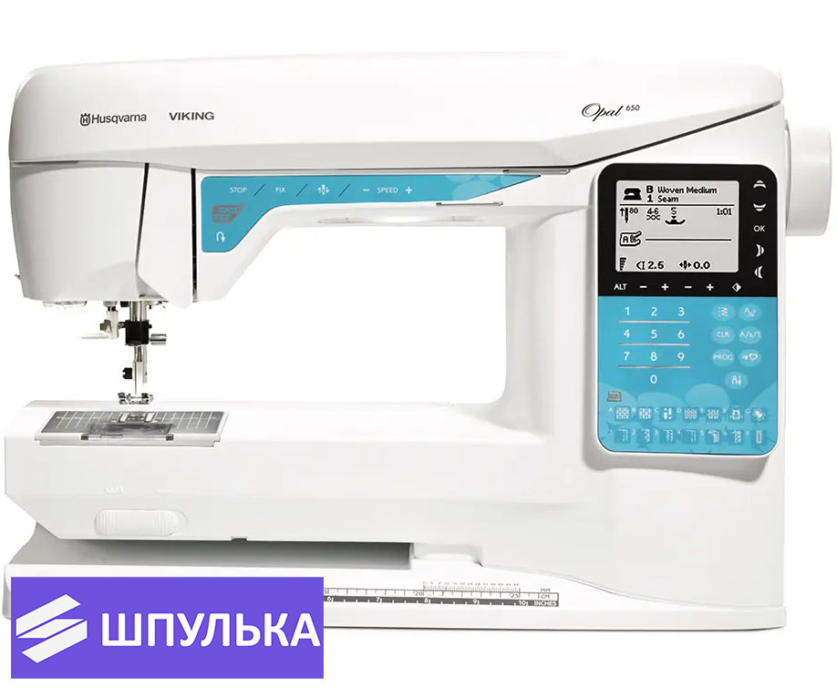 Швейная машина Husqvarna Opal 650 - Акцент на творчестве и персонализации!