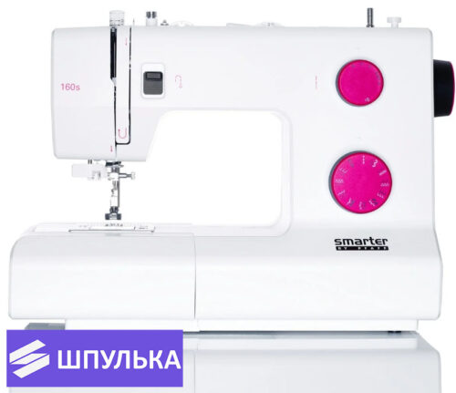 Швейная машина Pfaff Smarter 160S - продуманные возможности для аккуратного шитья!