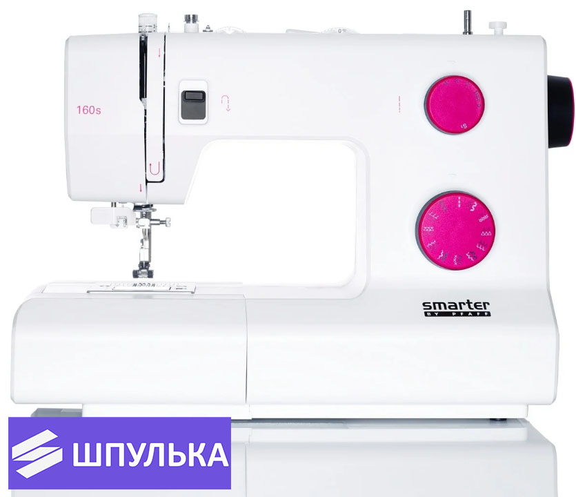 Швейная машина Pfaff Smarter 160S - продуманные возможности для аккуратного шитья!